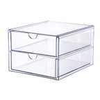 Sachi Clear Drawer Organizer (Horizontal) 2 Slots