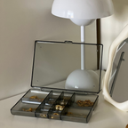 Sachi Clear Jewelry Box Organizer