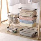 Sachi Clear Storage Bin with Lid