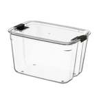 Sachi Clear Storage Bin with Lid