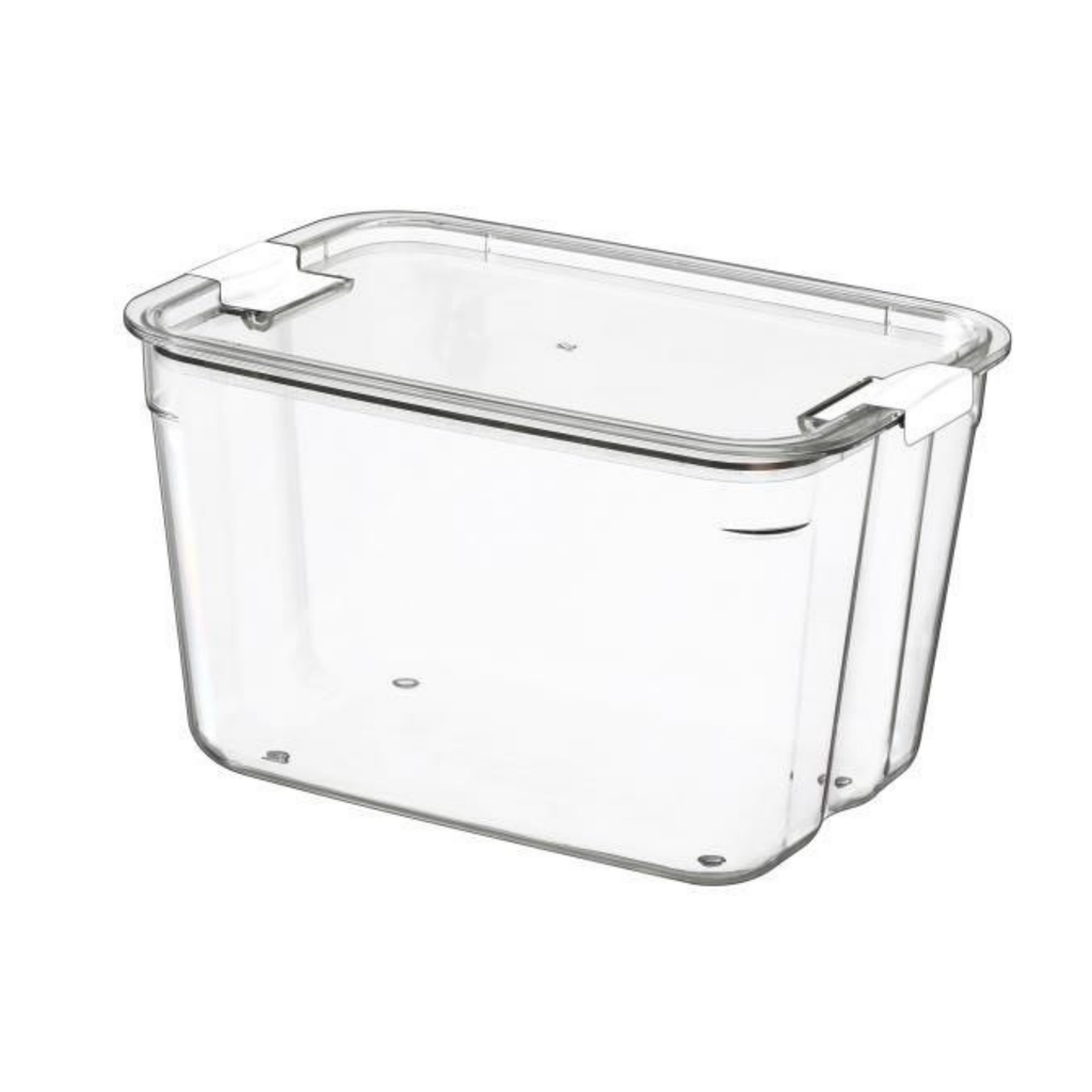 Sachi Clear Storage Bin with Lid