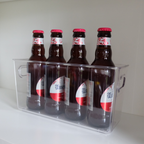 Sachi Clear Storage / Refrigerator / Fridge Bin with handles (Small)