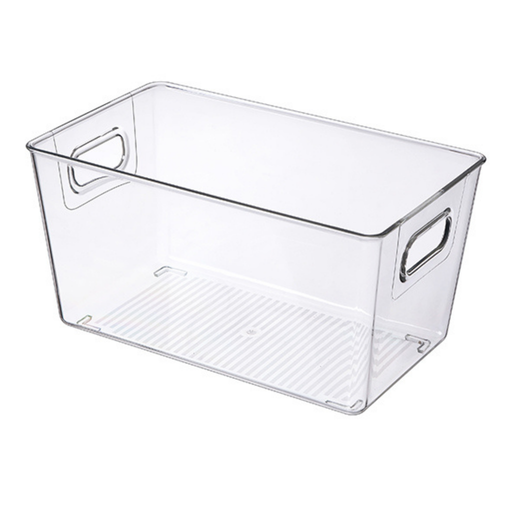 Sachi Clear Storage / Refrigerator / Fridge Bin with handles (Small)