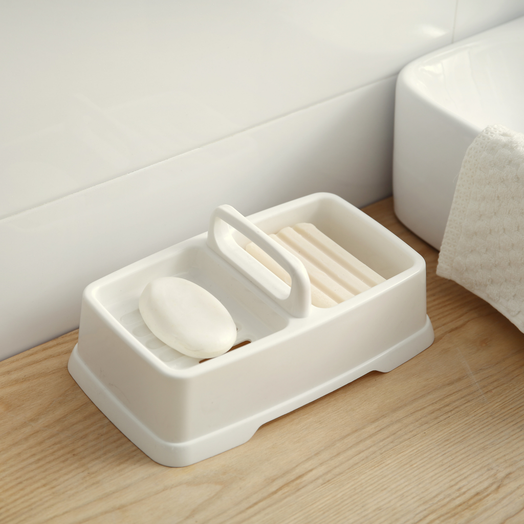 Shiro Bathroom Soap Holder with Handle