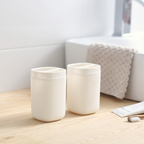 Shiro Bathroom Toothbrush and Paste Holder