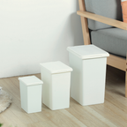 Shiro Bathroom Flip Trash Bin with Lid