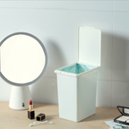 Shiro Bathroom Flip Trash Bin with Lid
