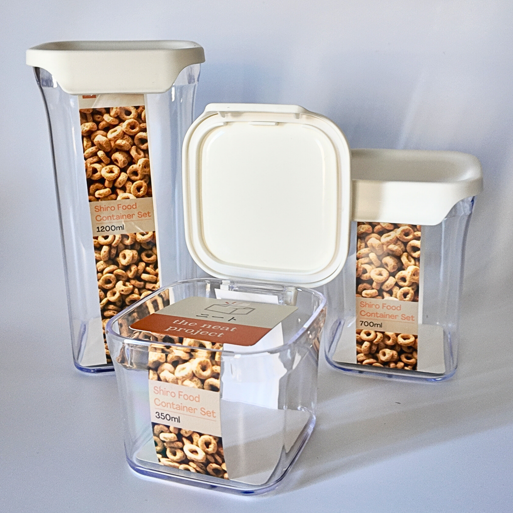 Shiro Food Container Set Square