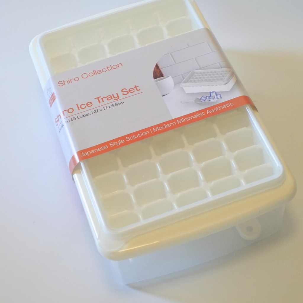 Shiro Ice Tray Set 55 Cubes Medium