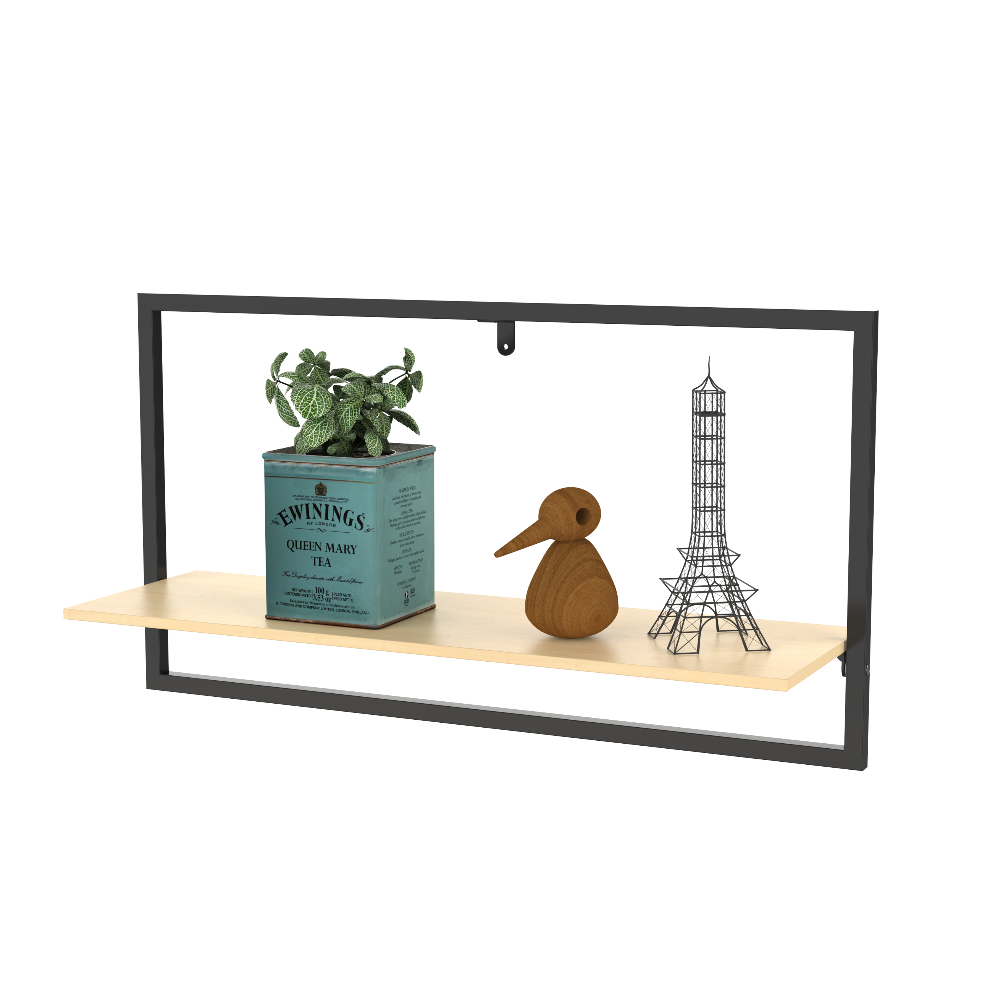 Soko Wall Mounted Storage Organizer Hanging Shelf