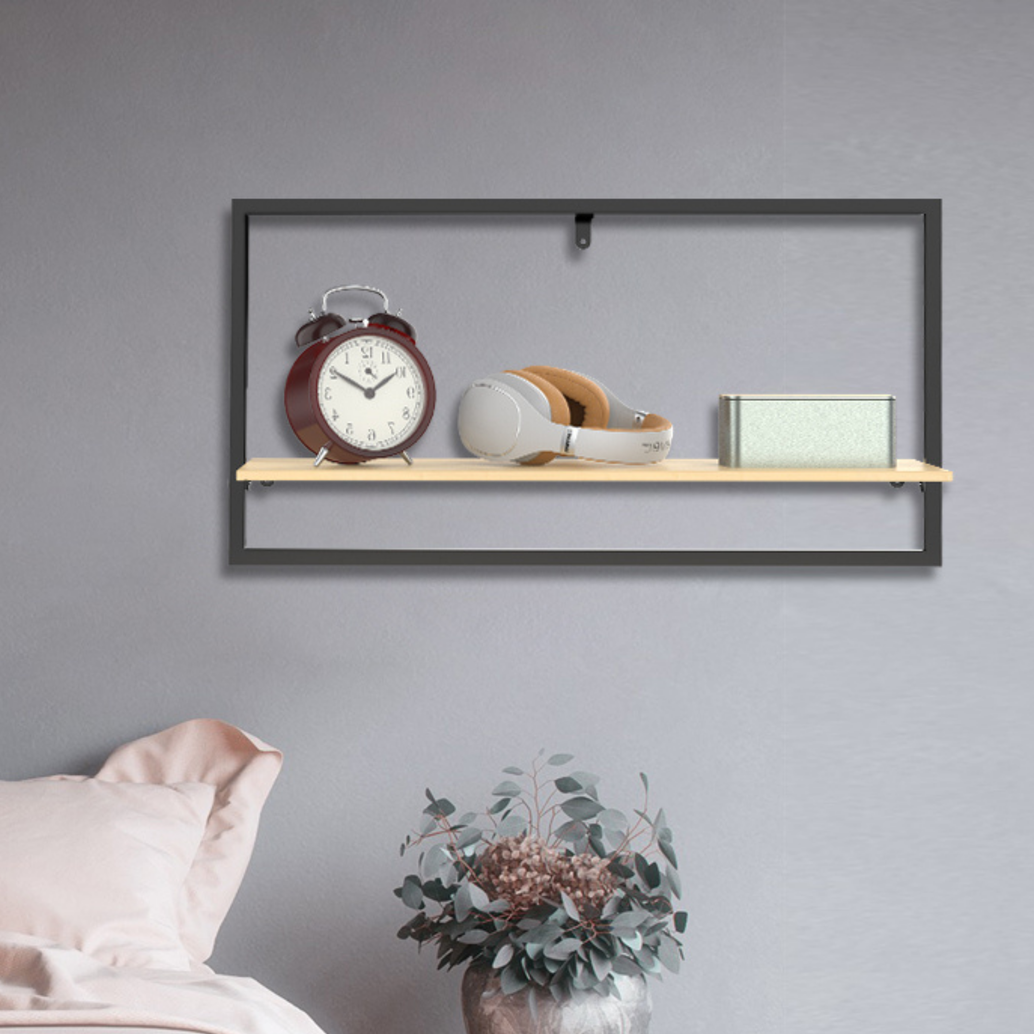 Soko Wall Mounted Storage Organizer Hanging Shelf